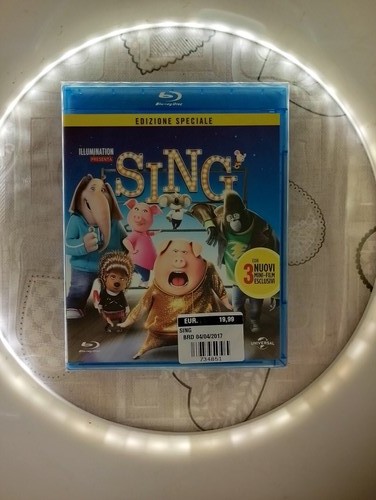 Sing blu ray nuovo - blu,