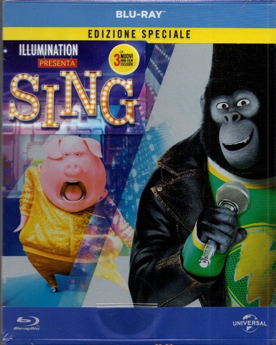 Sing blu ray steelbook - sing,